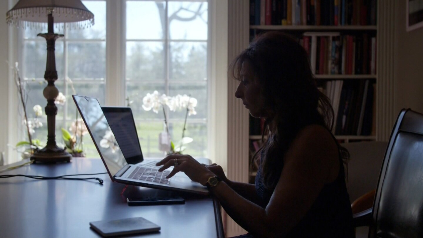 Still from "Reveal" documentary "The Terrorist Hunter"