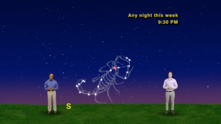 "Mars, Antares, The Sting and More" Aug 22-28th 1 Min