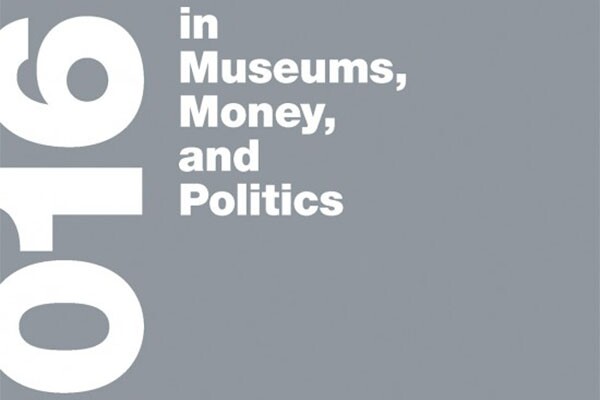 Andrea Fraser's book "2016: In Museums, Money, and Politics"