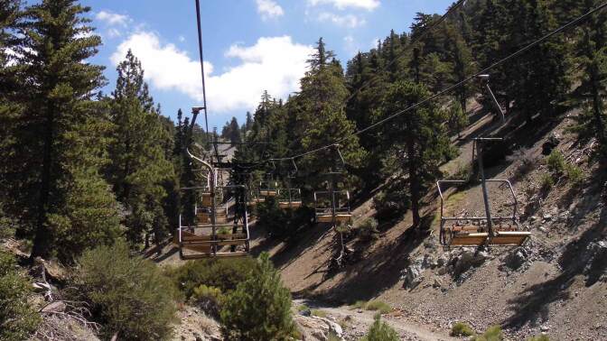 mount baldy chairlift