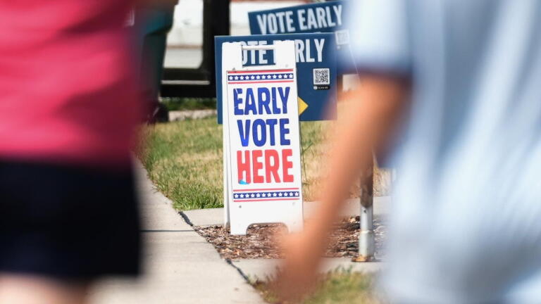Candidates make final midterm stops as early voting surges