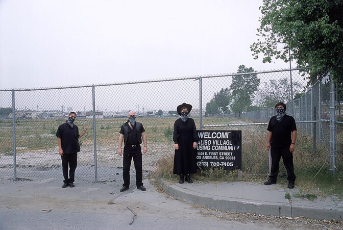 Ultra-Red in Los Angeles circa 2001. | Photo: Ultra-Red