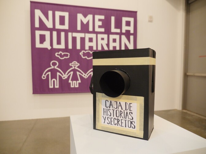 “Caja de Historias y Secretos” del proyecto Contando con Nosotros, 2011. | Jeanette Degollado Talking to Action PST LALA