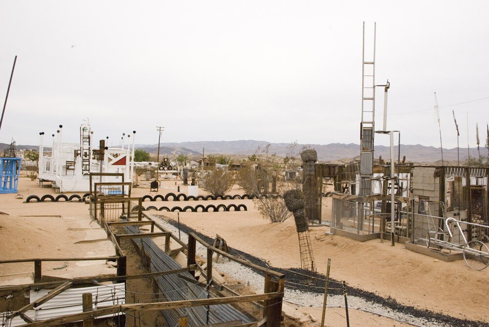 Noah Purifoy installation