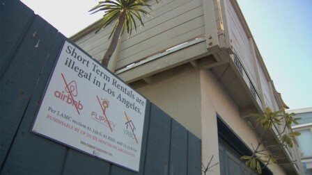 Anti Short Term Rental Signs in L.A.