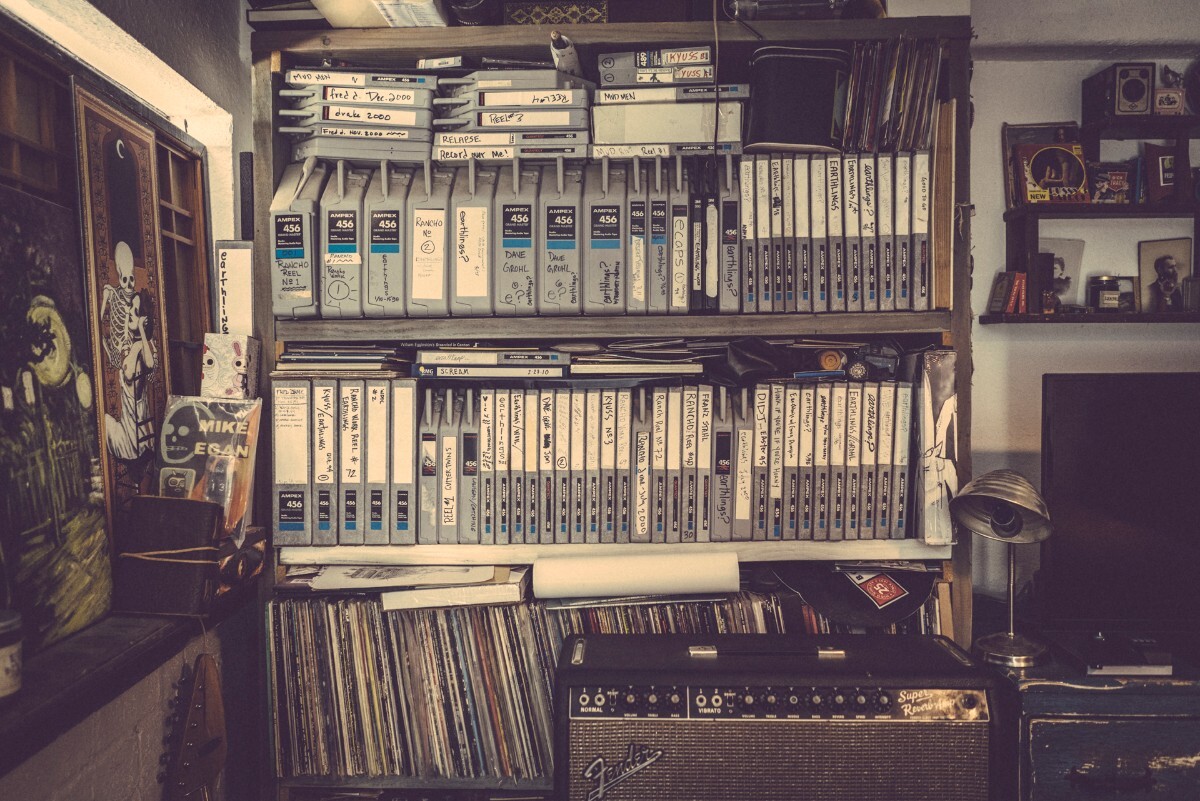 Rancho de la Luna tape vault | Kim Stringfellow