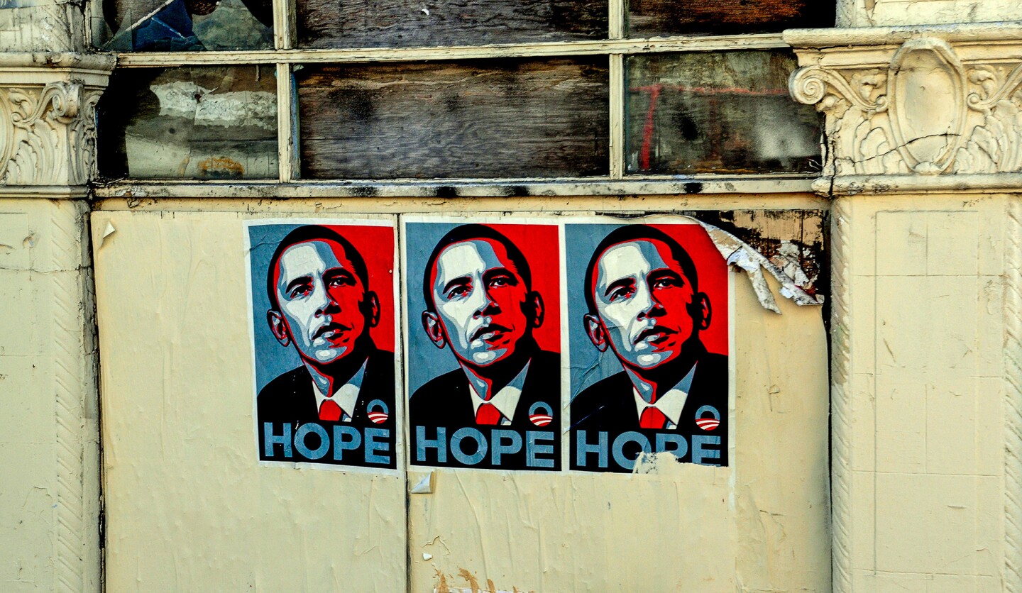 Barack Obama "Hope" Poster. | Photo: Kent Kanouse/Flickr/Creative Commons License