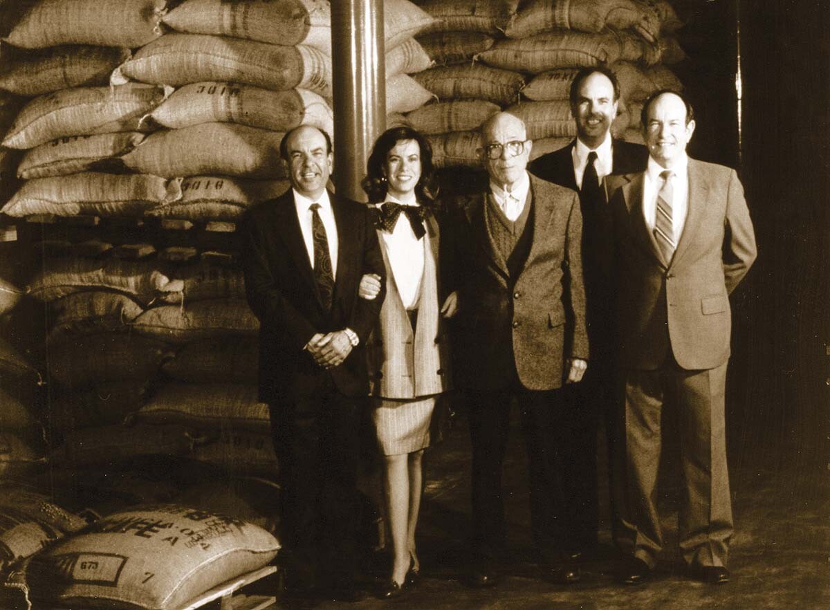Gaviña family portrait in the 80s | Courtesy of Gaviña Coffee Company