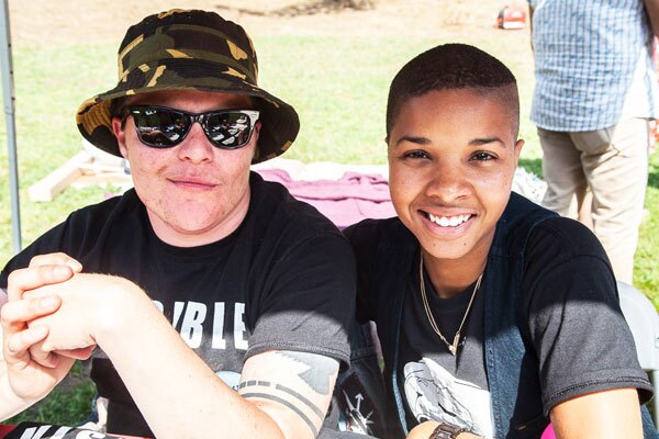 Dyke Day L.A. participants | Photo by: Maya Santos
