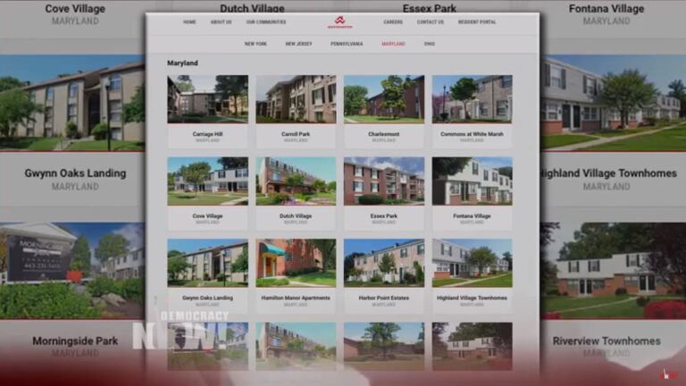The Beleaguered Tenants of "Kushnerville": Jared Kushner Accused of Slumlord Practices in Baltimore