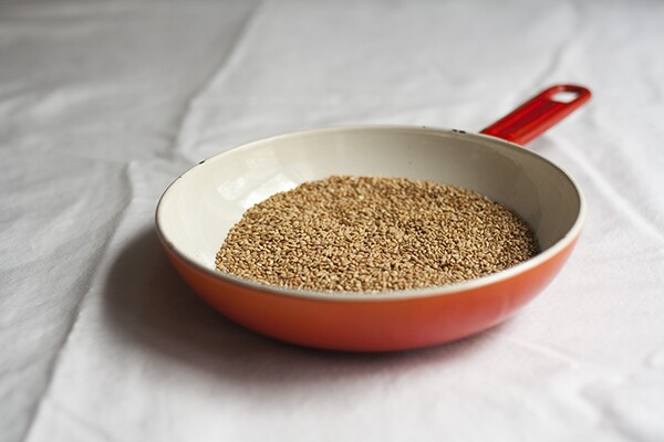 Toasted Sesame Seeds | Photo by Maria Zizka