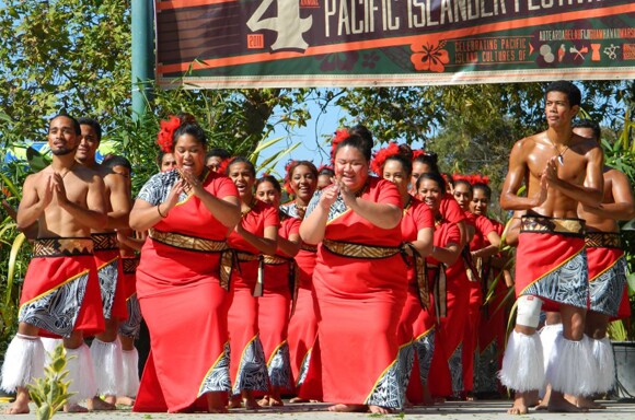 Samoa Matalasi performing at the 4th Pacific Islander Festival in 2011.