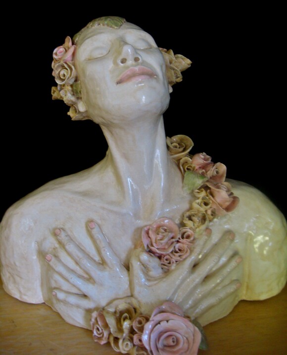 'The Art of Allowing'; ceramic | Photo: Elle-jé Freeheart.