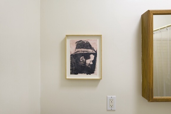 "19th-century study/Eddie," 2014, acrylic on paper, 11 x 8.5 inches (27.9 x 21.6 cm). | Photo: Courtesy Park View Gallery.