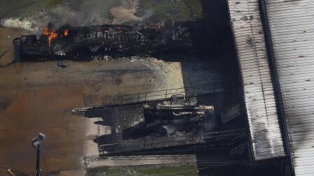 Destruction in Houston raises chemical health concerns