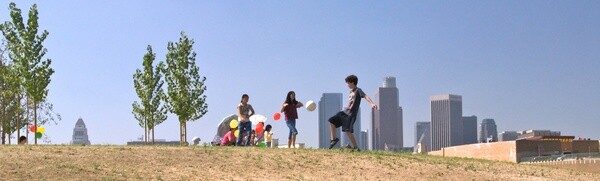 Grand opening of the interim park | Photo courtesy of The City Project