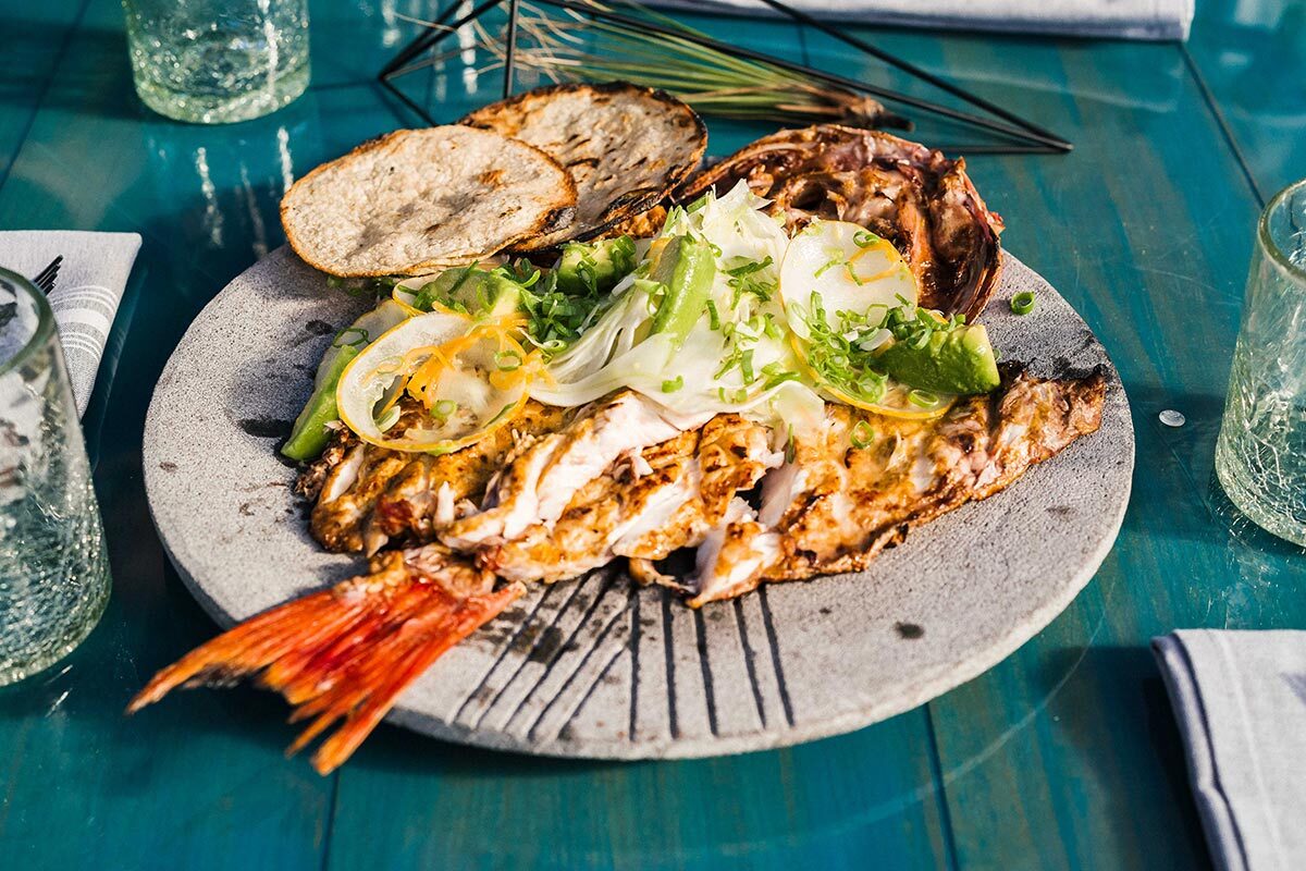 Seared fish ala Veracruzana from El Jardin | Jim Sullivan TMKs3