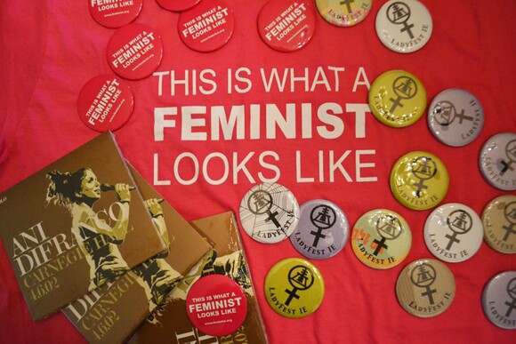 Raffle Items | Photo: Ladyfest I.E Facebook page.
