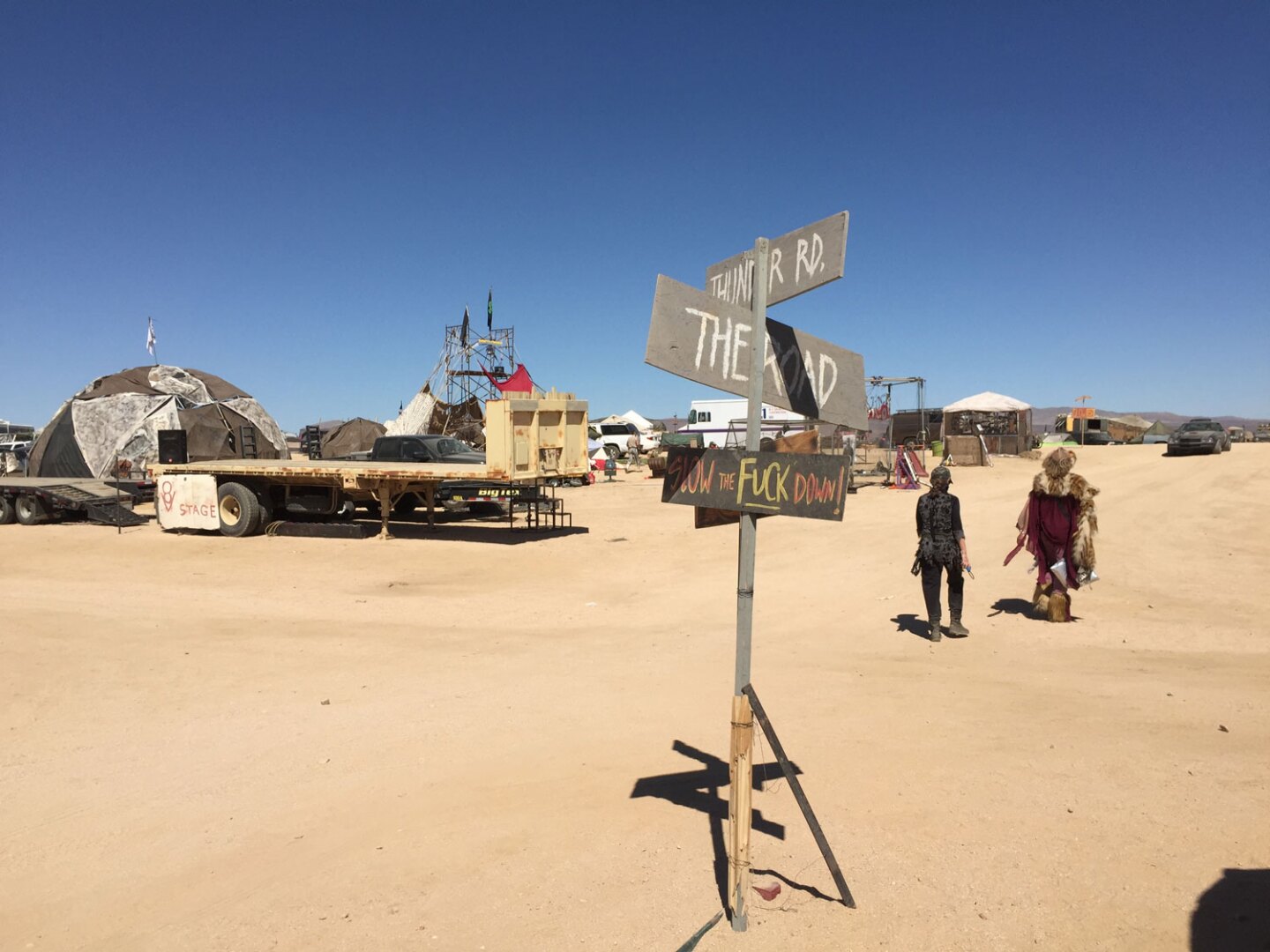 Wasteland Weekend tribal camping sites