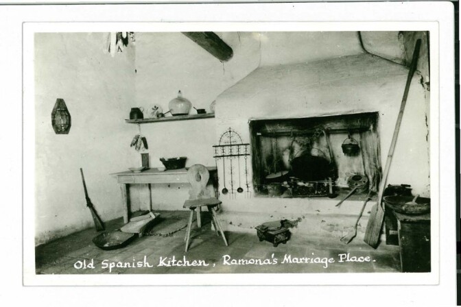 Old Spanish Kitchen in La Casa De Estudillo