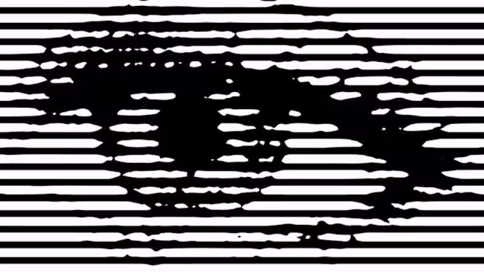 Stylized eye graphic