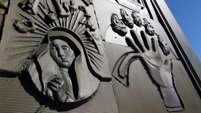 Detail from the Cathedral of our Lady of the Angels | Sandi Hemmerlein