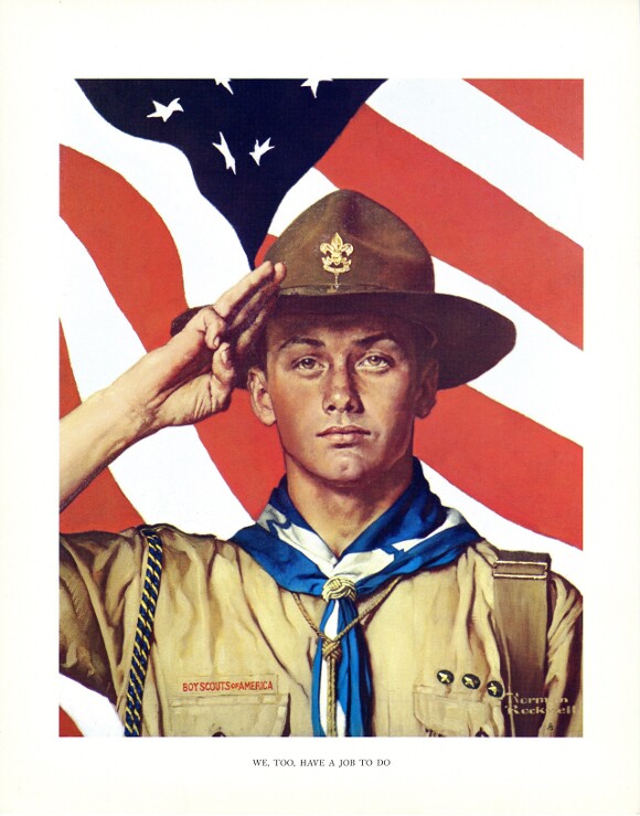 "We, Too, Have A Job To Do," Norman Rockwell. | Courtesy of Andrew Pogany.