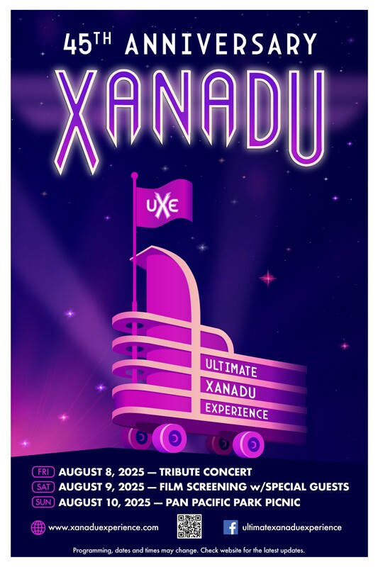 Xanadu 45th Anniversary Poster