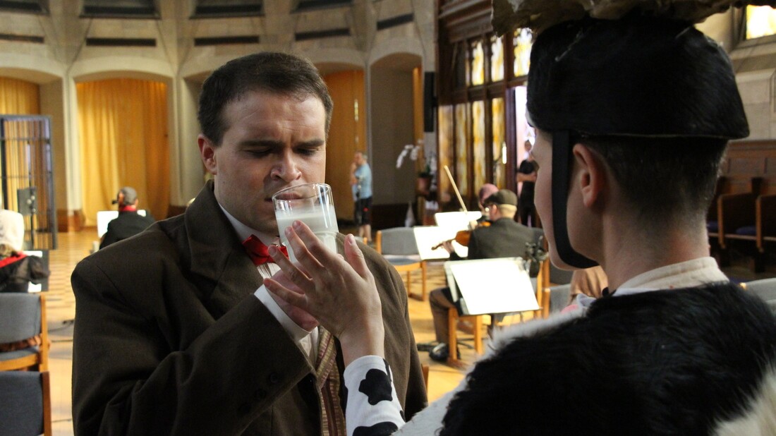 Ryan Glover plays Raphael in "Vireo" | Mike O'Toole