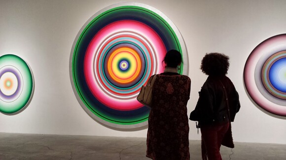 "CIRCLES/WORDS" at Ace Gallery.