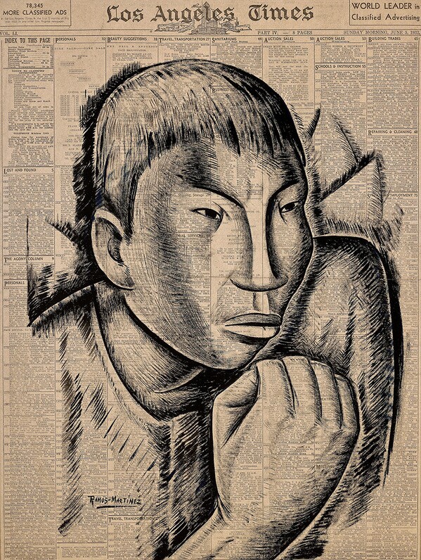 Alfredo Ramos MartÃnez, El Defensor / The Protector I ©Alfredo Ramos Martinez Research Project