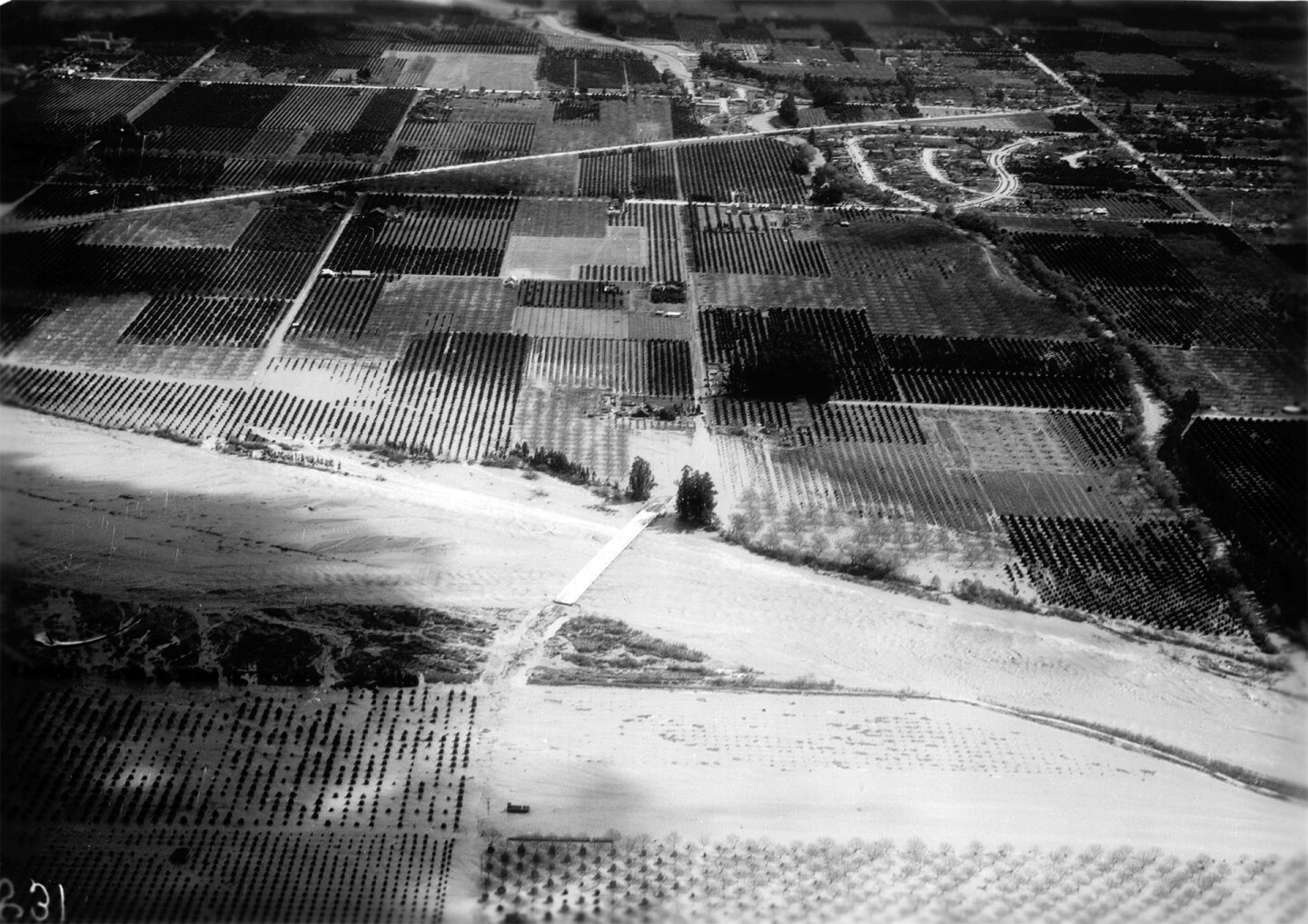 Seventeenth Street Bridge near Santa Ana, 1938