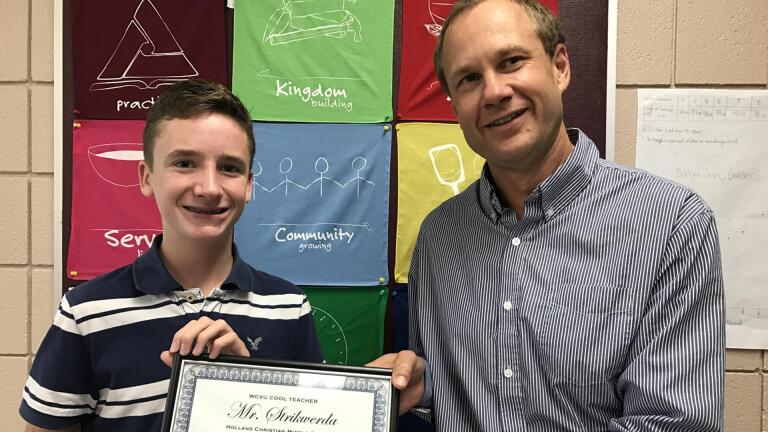 Cool Teacher Contest - Mr. Strikwerda