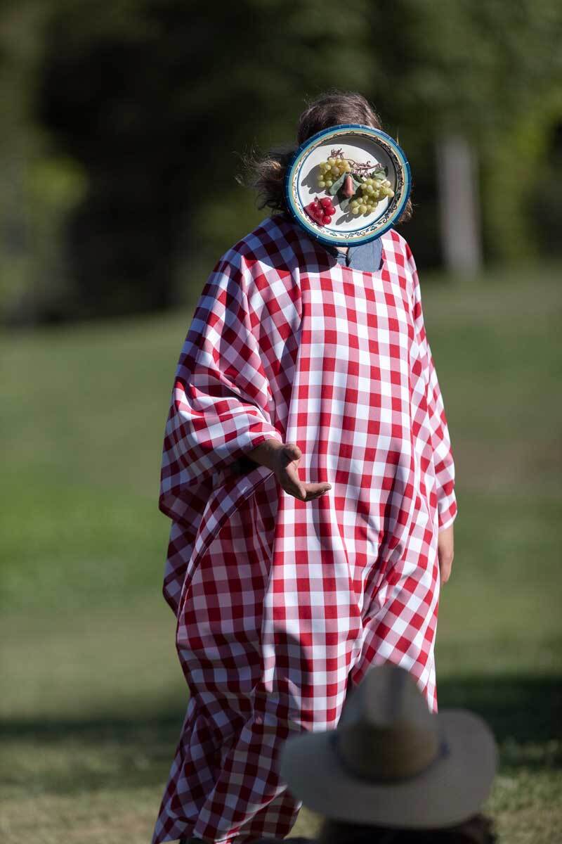 Ry Rocklen performs as part of"The Food Group" at Current:LA Food performance in Palms Park | Courtesy of the Department of Cultural Affairs