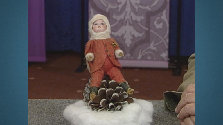 Appraisal: Heubach Snow Baby Container, ca. 1910