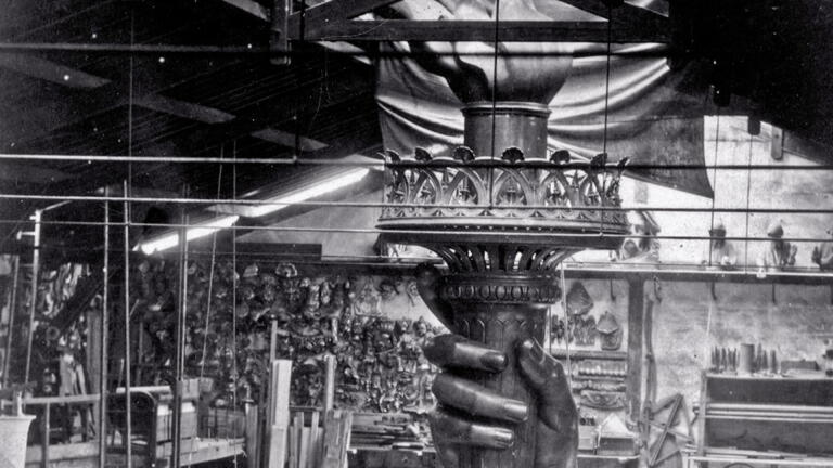 How Lady Liberty's Giant Torch Was Built