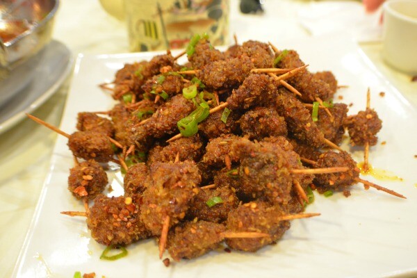 Toothpick Beef | Photo by Clarissa Wei