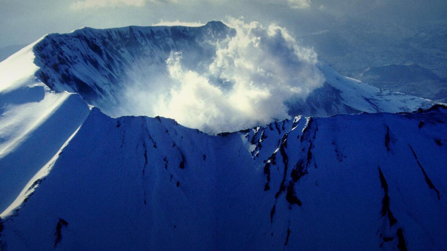 Why Earth’s Newest Glacier is Inside an Active Volcano