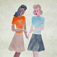 Poston girls | Courtesy of Bill Bell