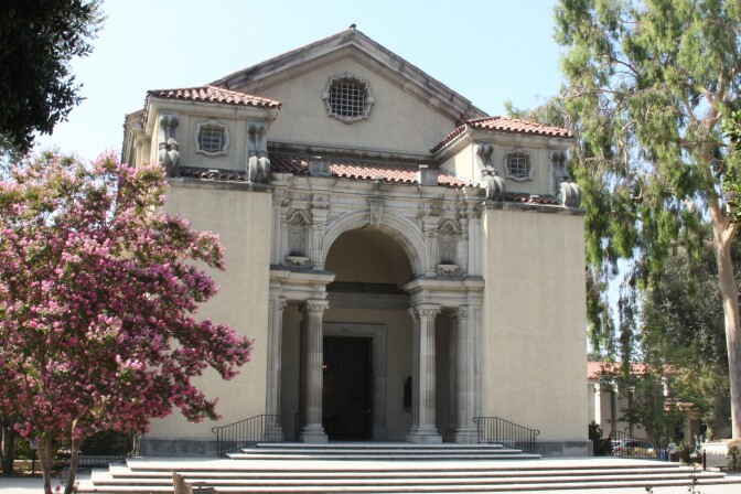 Bridges Hall of Music in Pomona College