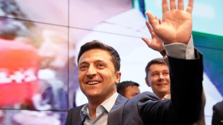 Could Ukrainian comic’s victory help reset Russia relations?