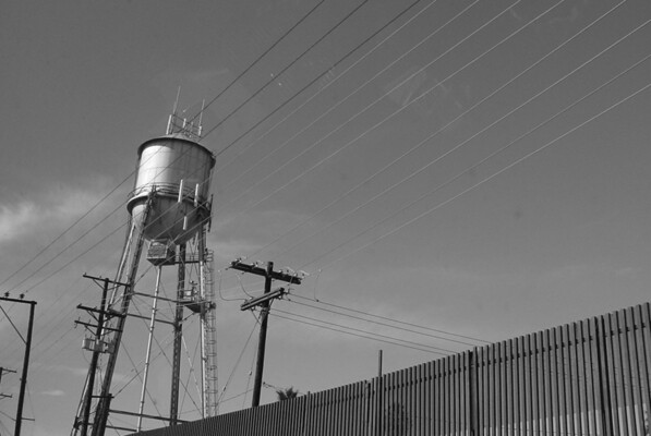 On the other side of the fence, the industrial capital city of Baja California: Mexicali | Creative Commons photo by Omar Barcena