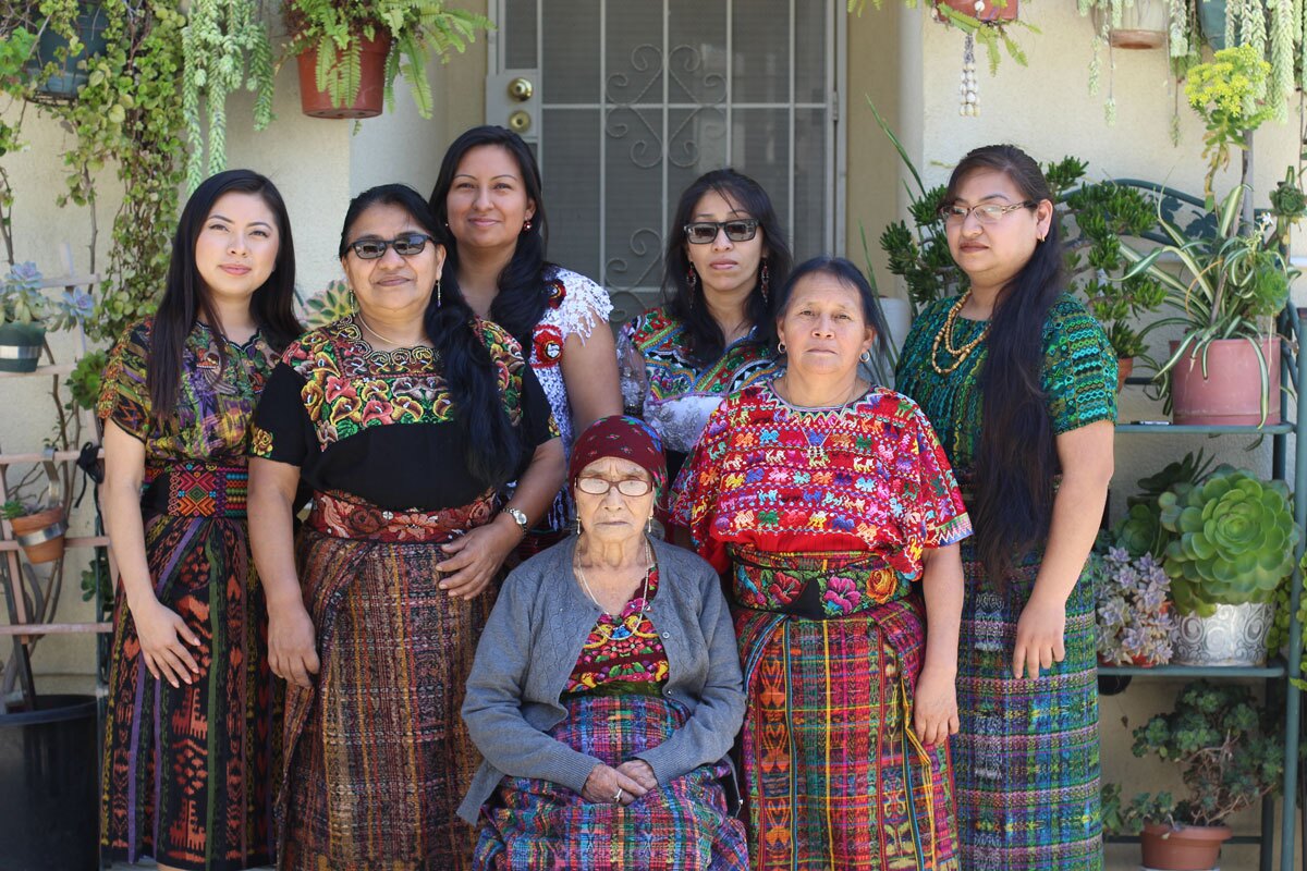 The Francisco Juarez family is originally from Santa Eulalia and Santa Cruz Barillas in Huehuetenango, Guatemala. Their Maya language is K’anjob’al. | Emaly Escobar / Courtesy of Las Fotos Project