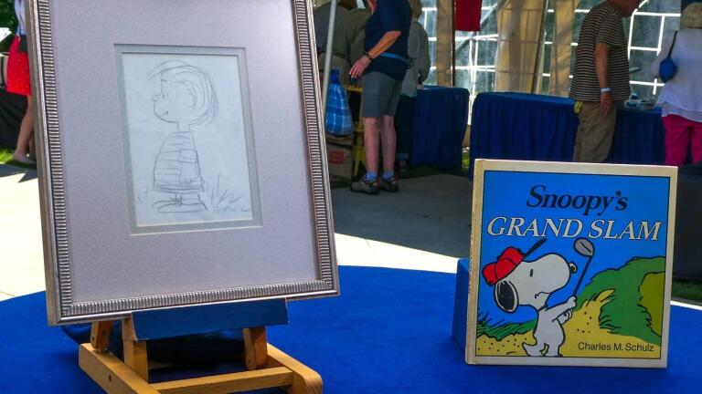 Appraisal: 1973 Charles Schulz-signed Drawing & Book