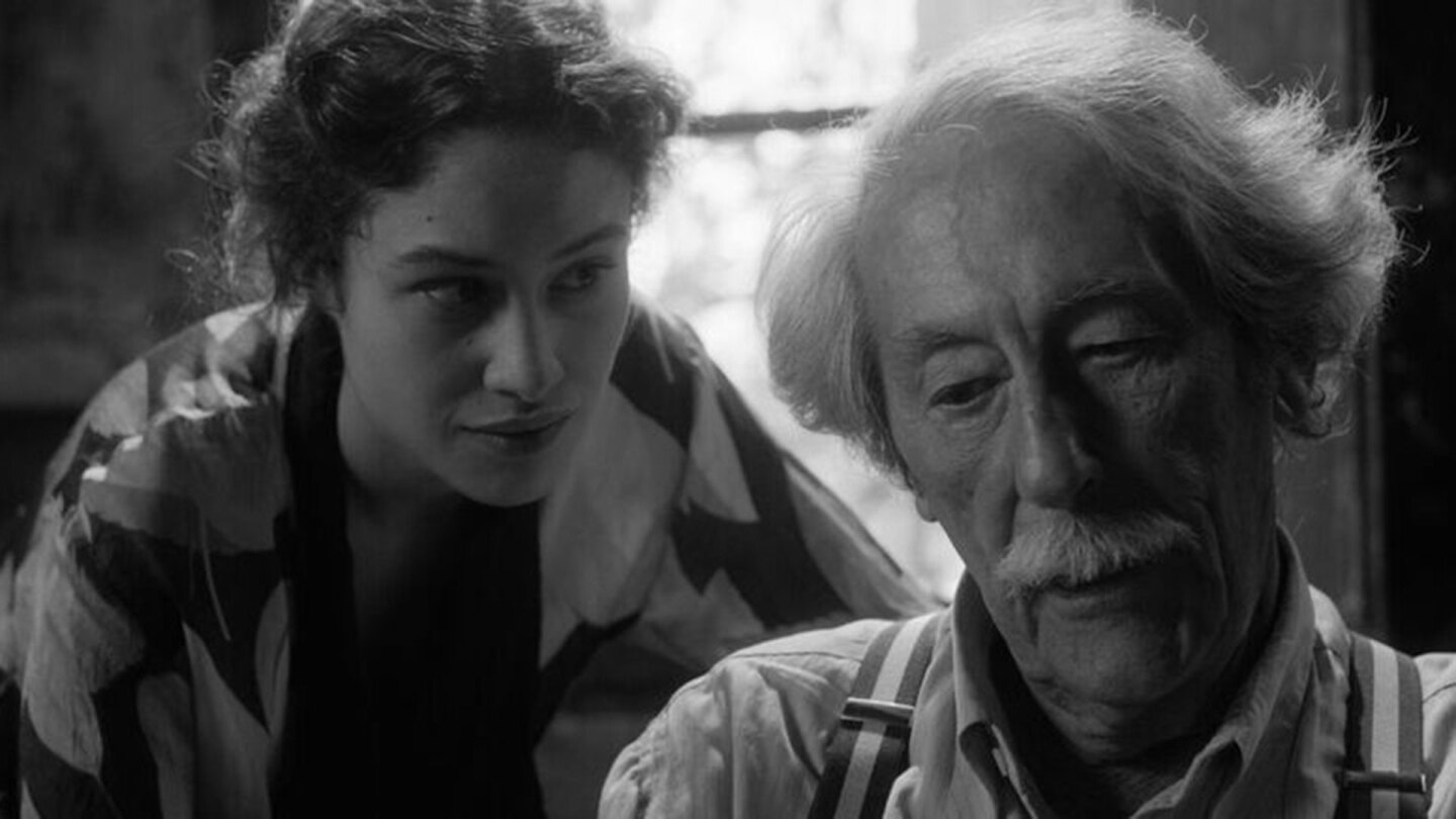 Still from "The Artist and the Model"