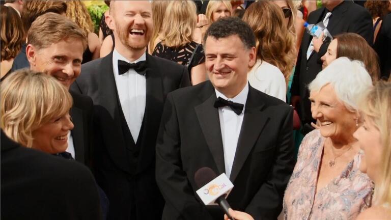 "Sherlock" Creative Team Red Carpet Interview