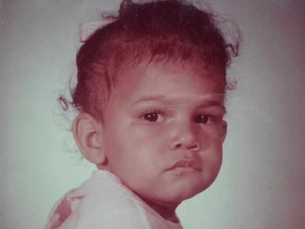 My baby photo. | Photo: Courtesy Kris Aubry