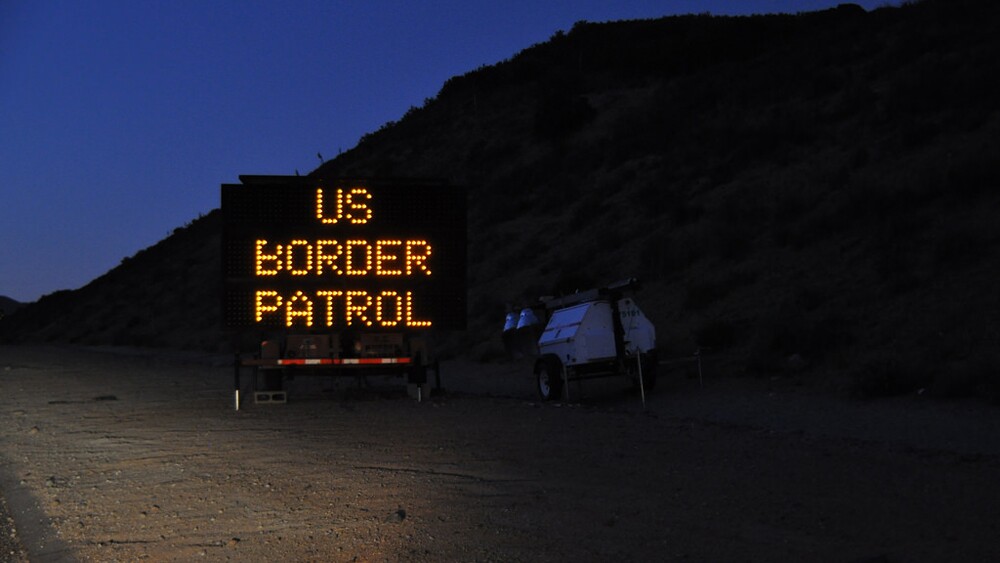 Border Patrol checkpoint sign | Photo: Jonathan McIntosh, some rights reserved