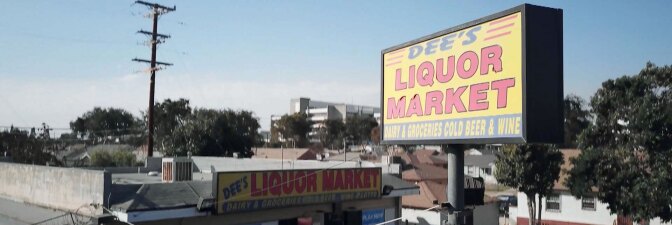 The liquor store where Virgil Grant started his business. | Still from "Broken Bread"