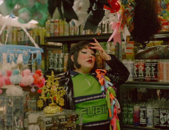Performance artist Gabriela Ruiz